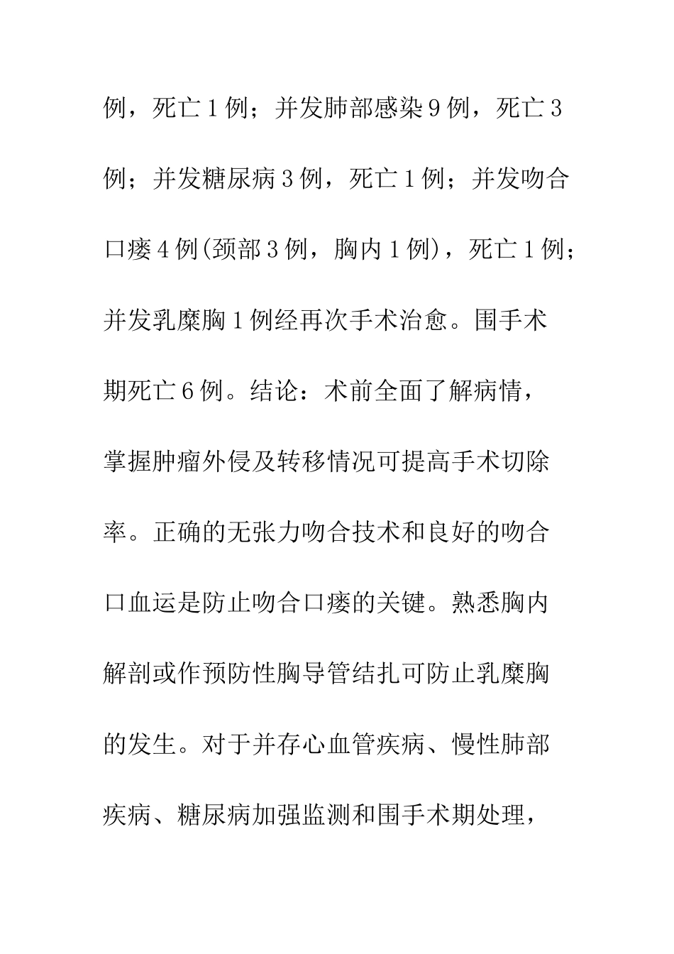 手术治疗食管癌和贲门癌255例_第2页