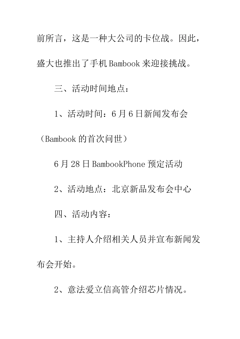 手机策划书--精编范文_第3页