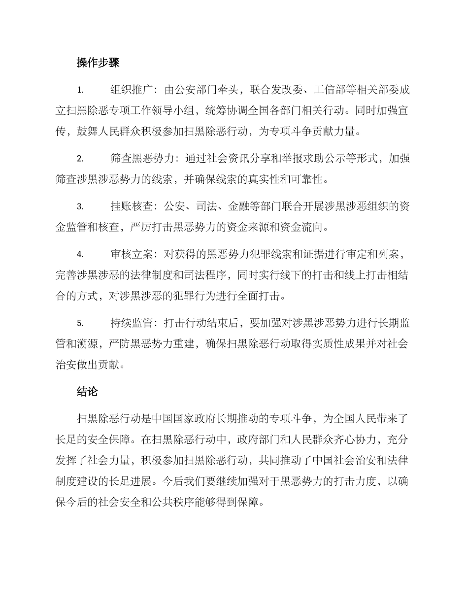 扫黑除恶方案_第2页