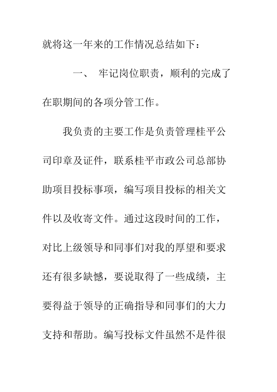 投标专员年度工作总结--精编范文_第2页