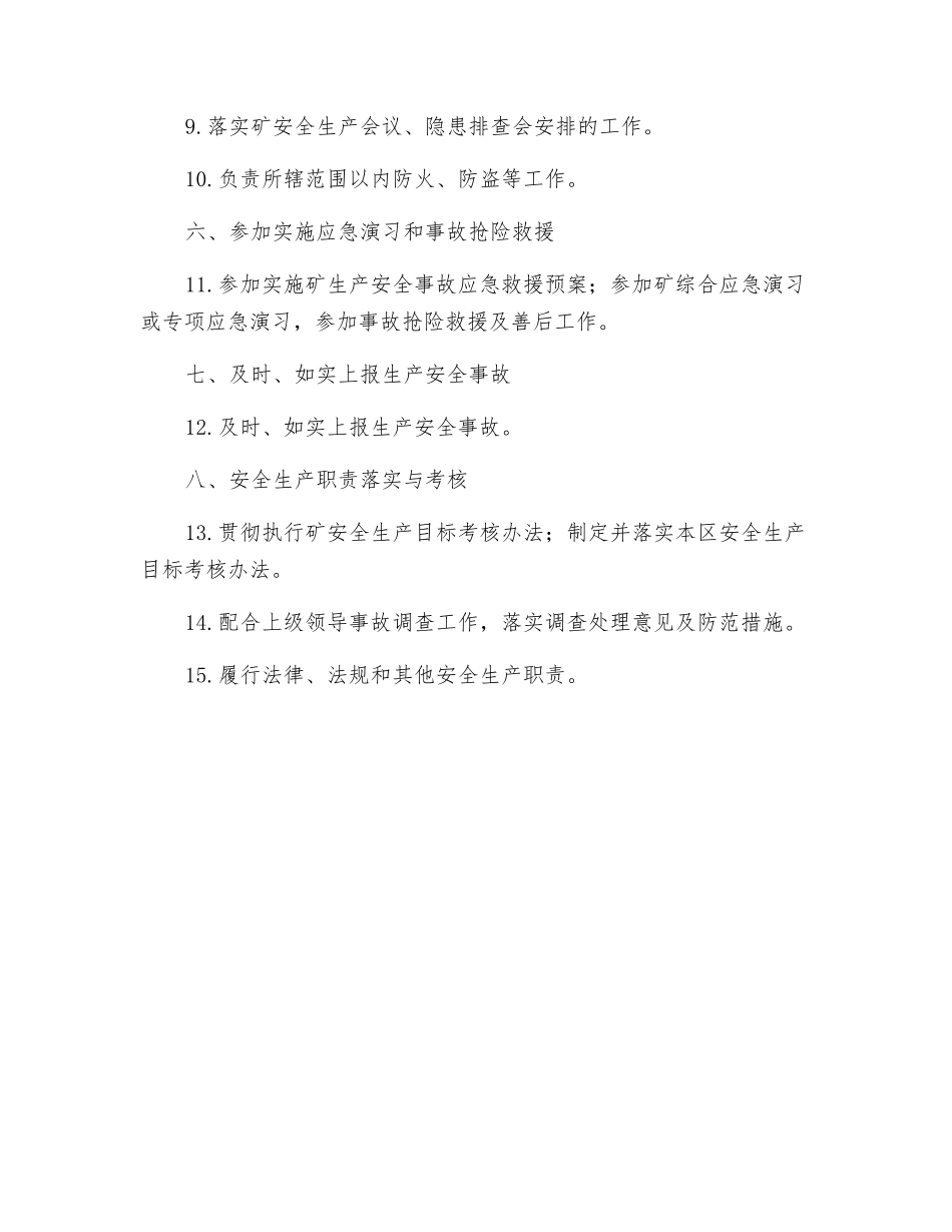 抽放区安全生产责任制_第2页