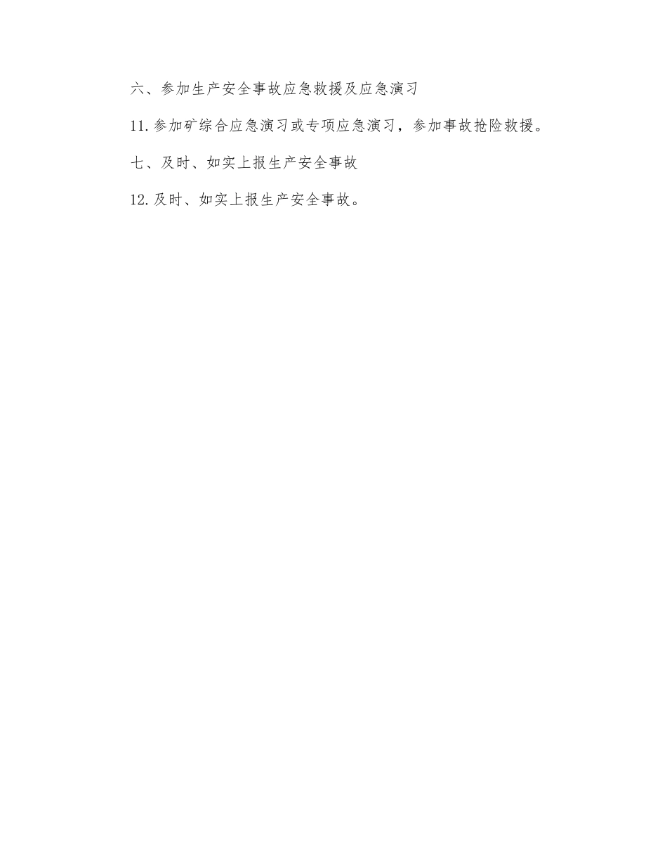 抽放区机电队长安全生产责任制_第2页