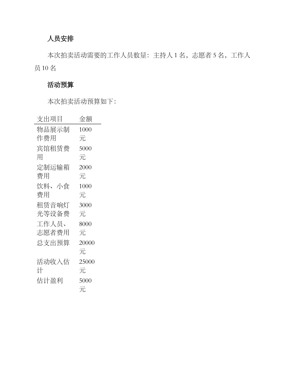 拍卖活动方案_第3页