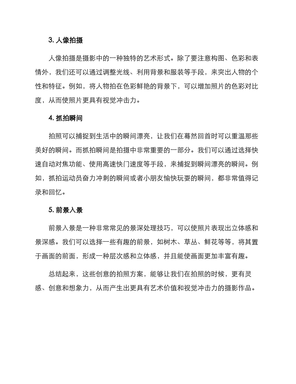 拍照方案创意说明_第2页