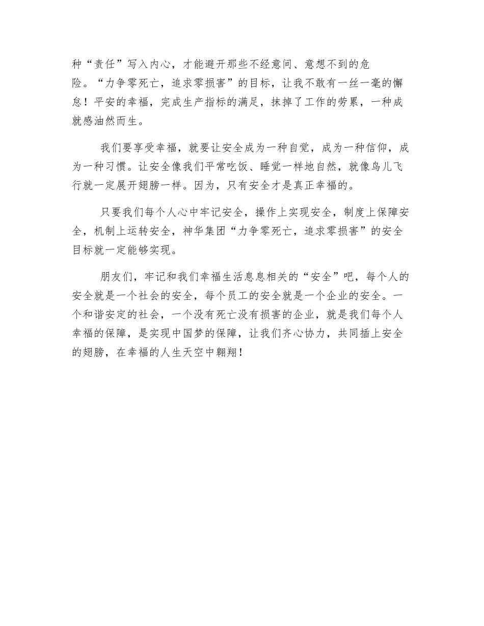 插上安全的翅膀-翱翔幸福的人生_第3页