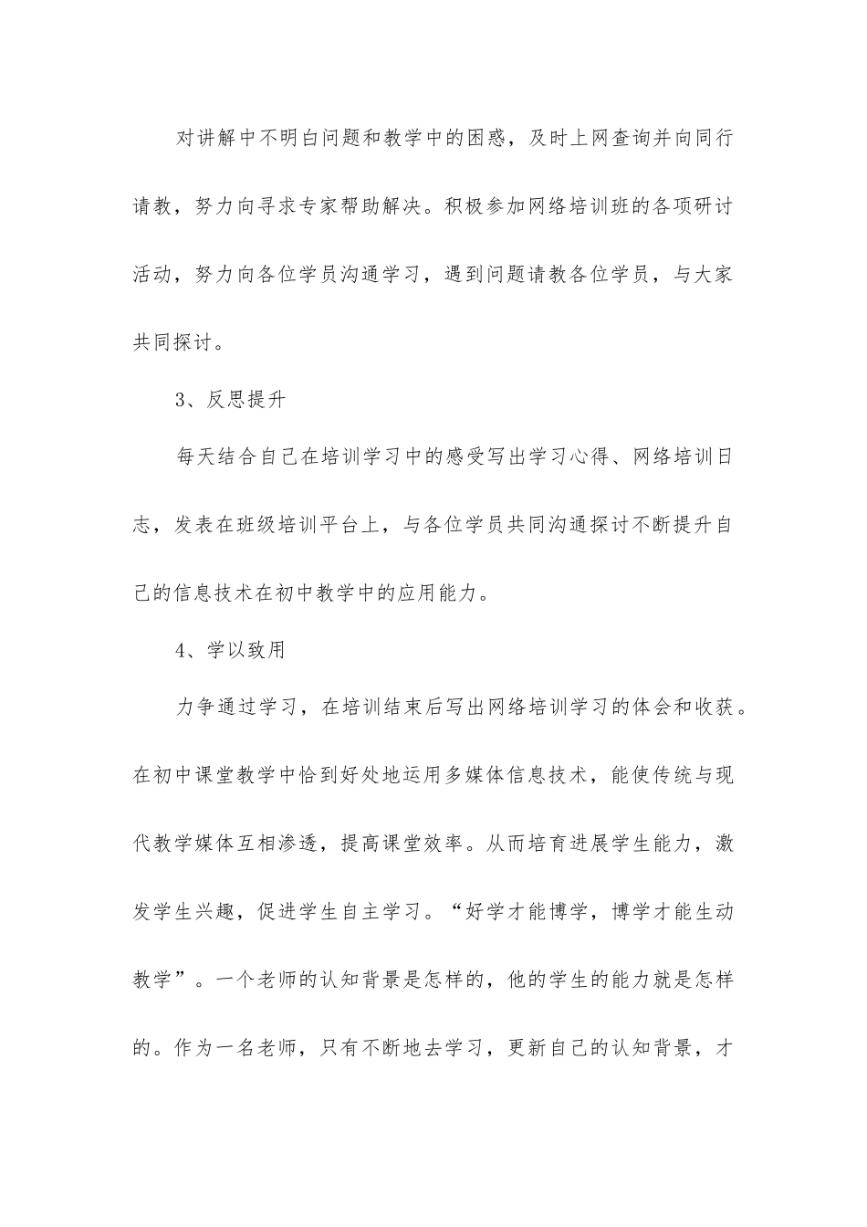 教师个人信息技术应用能力提升计划模板_第3页