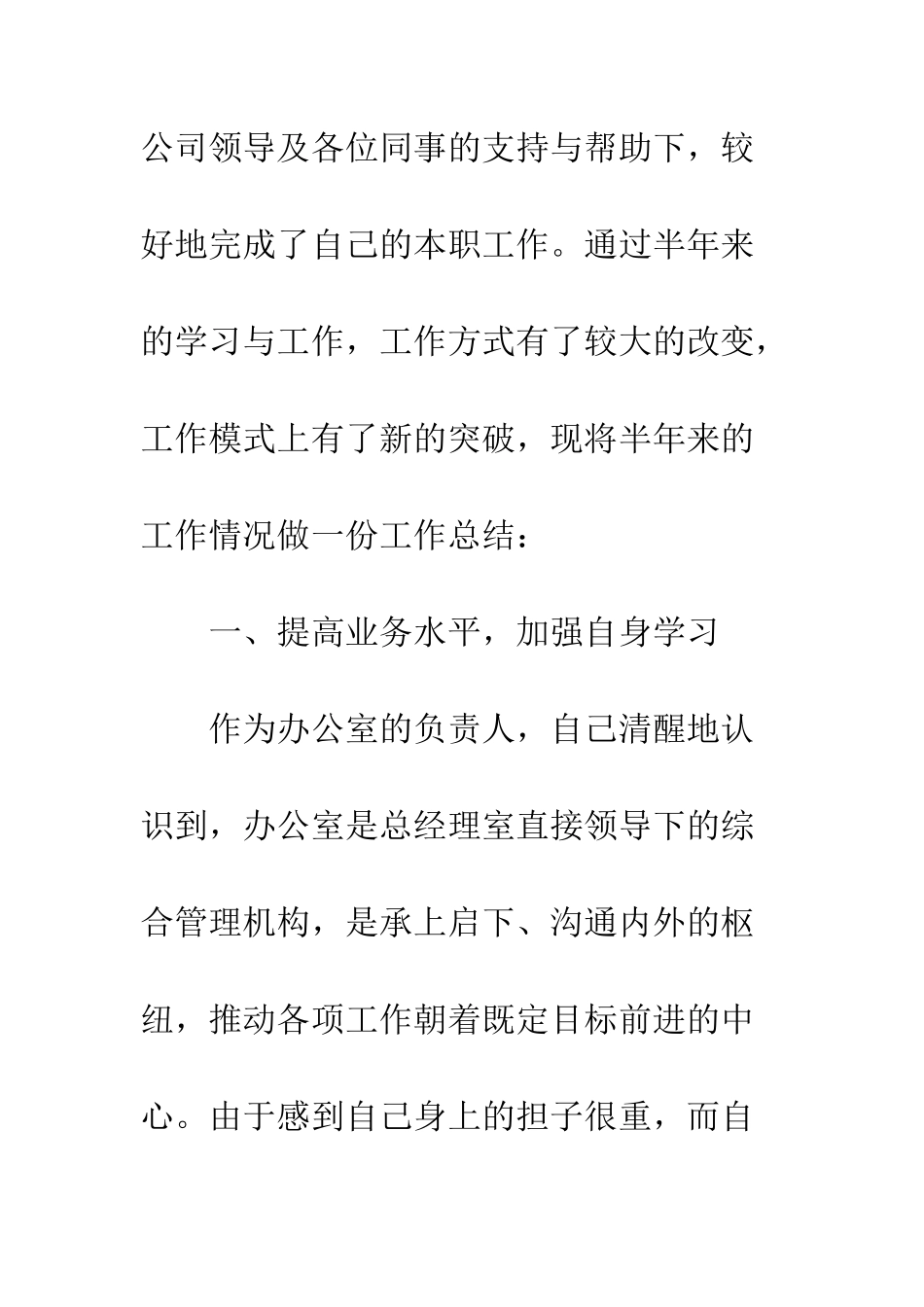 文员试用期个人工作总结3篇--精编范文_第2页