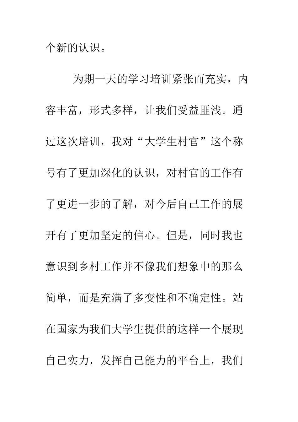 新任村官就职演讲稿--精编范文_第2页