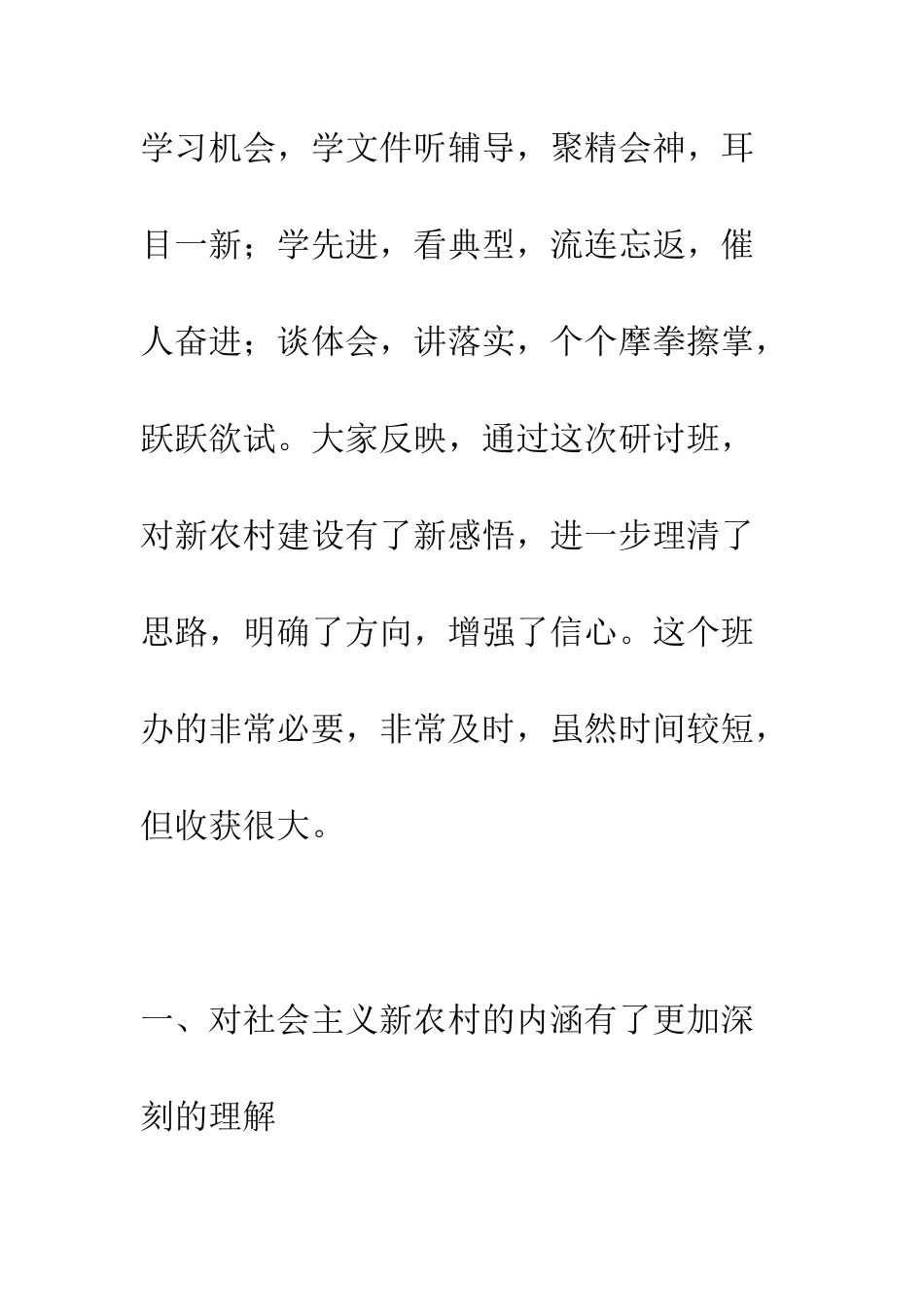 新农村建设考察报告--精编范文_第2页