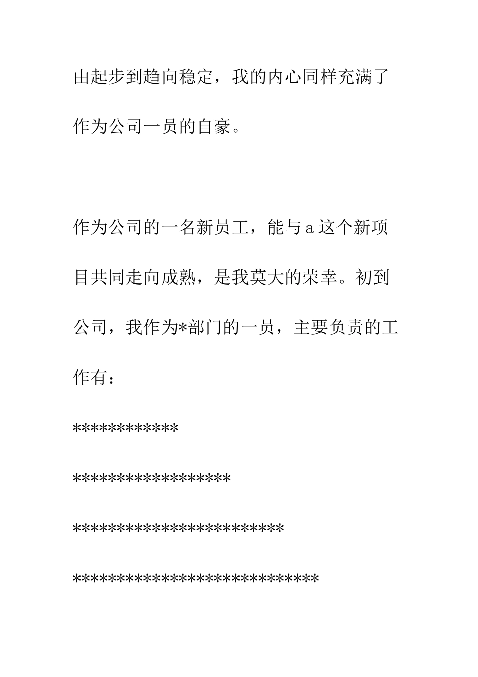 新员工部门试用期工作总结--精编范文_第2页