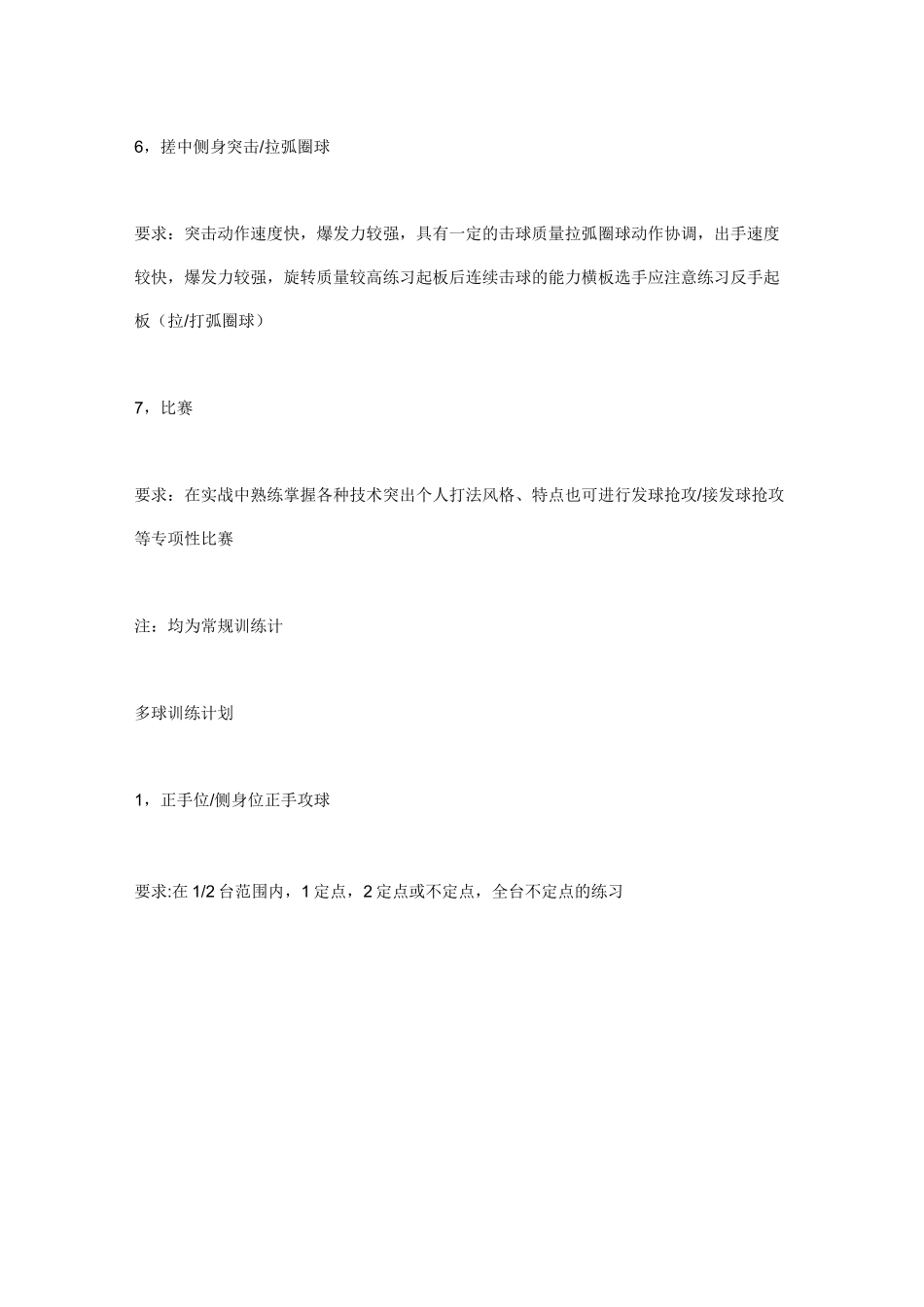 乒乓球训练计划_第3页