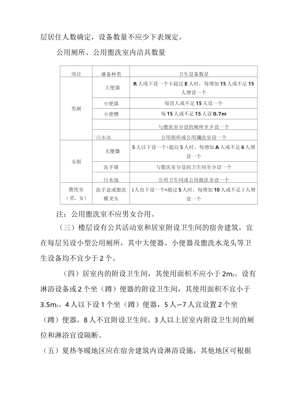 (完整版)宿舍建筑设计规范节选_第3页