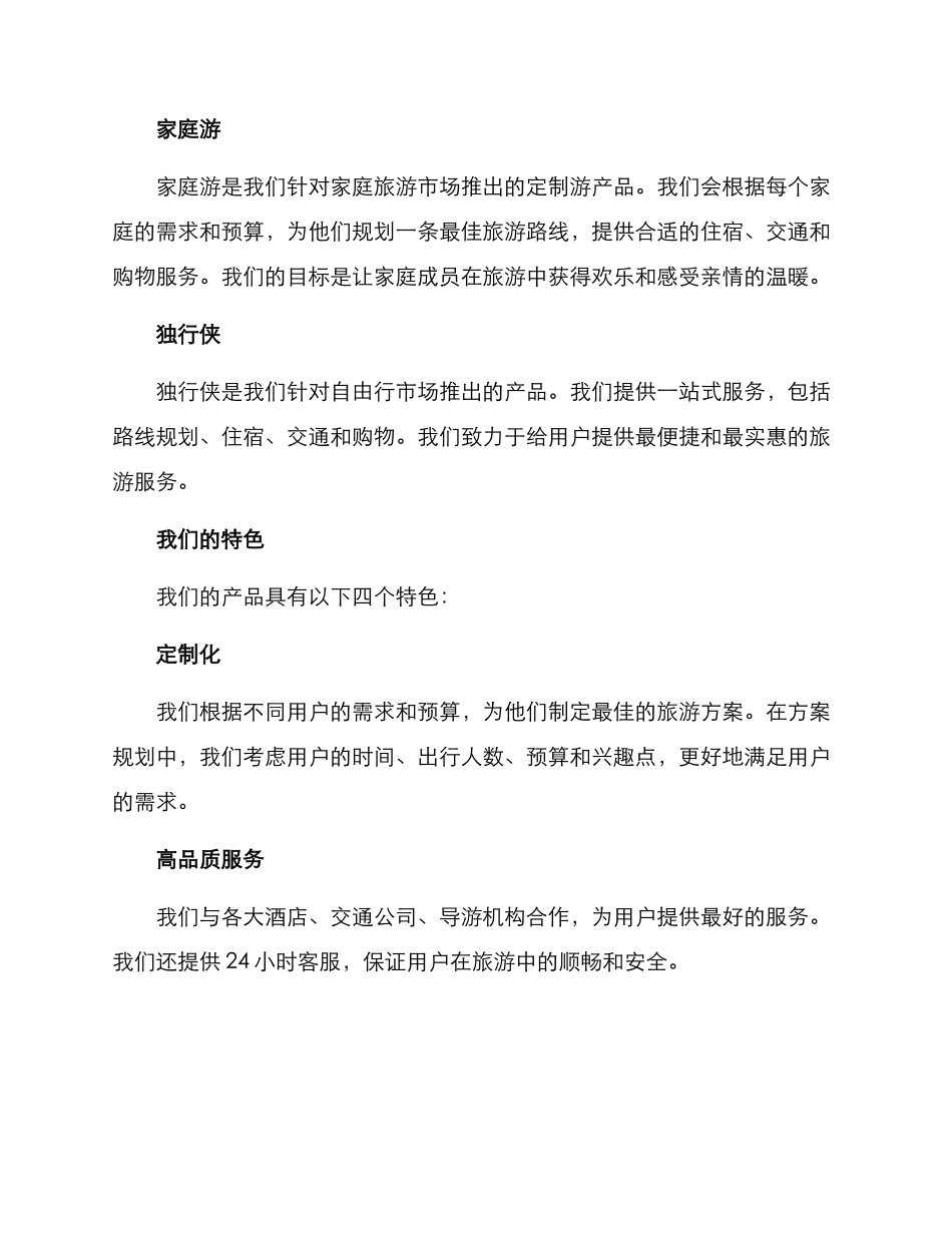 旅游公司策划方案_第2页