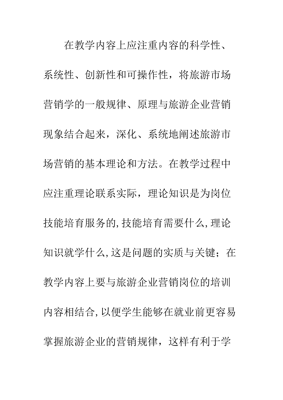 旅游市场营销课程_第2页