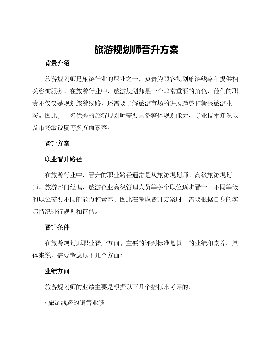 旅游规划师晋升方案_第1页