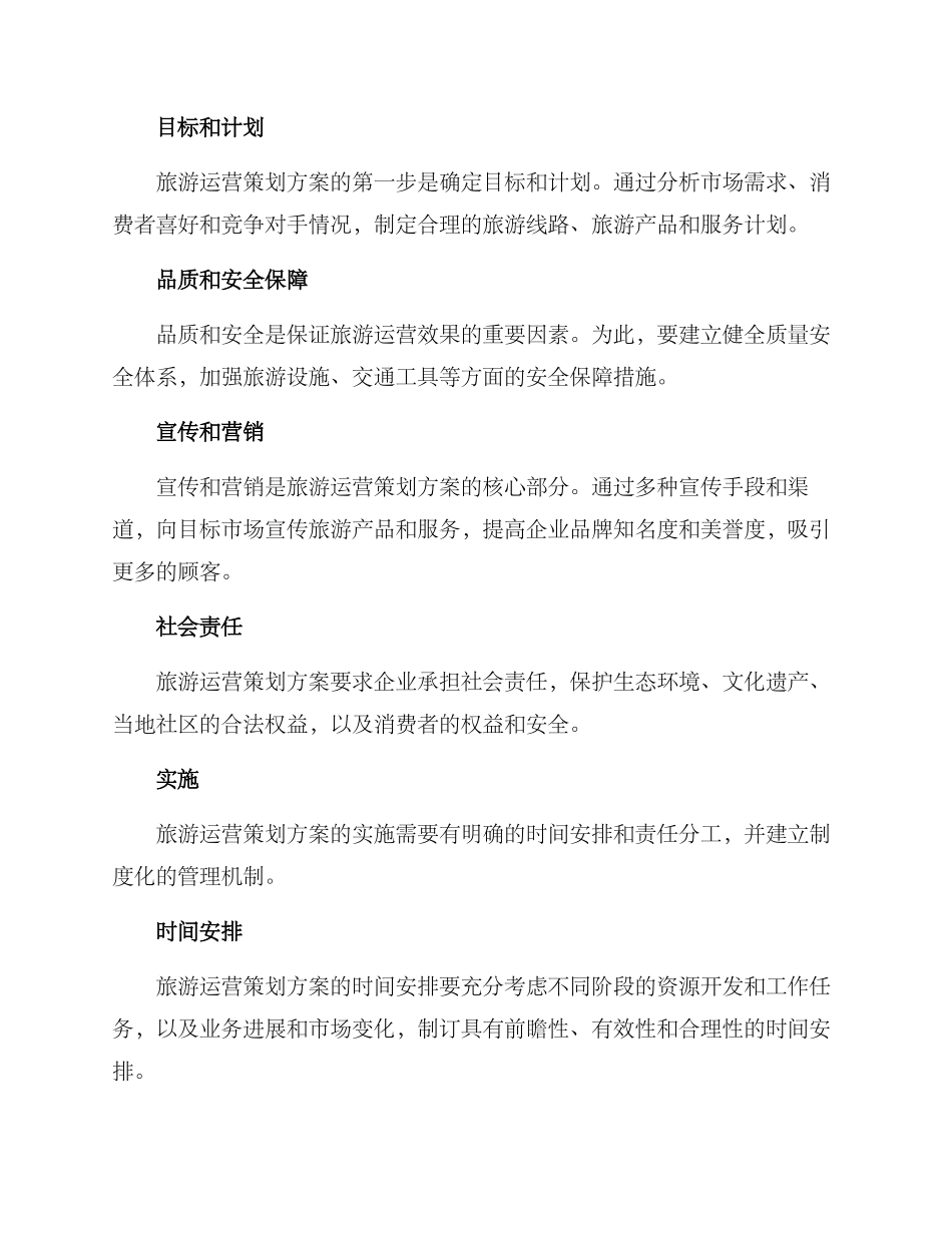 旅游运营策划方案_第2页