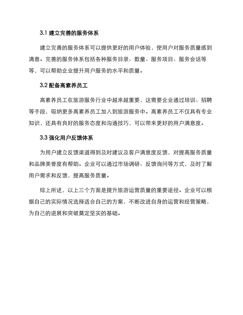 旅游运营提升方案_第3页