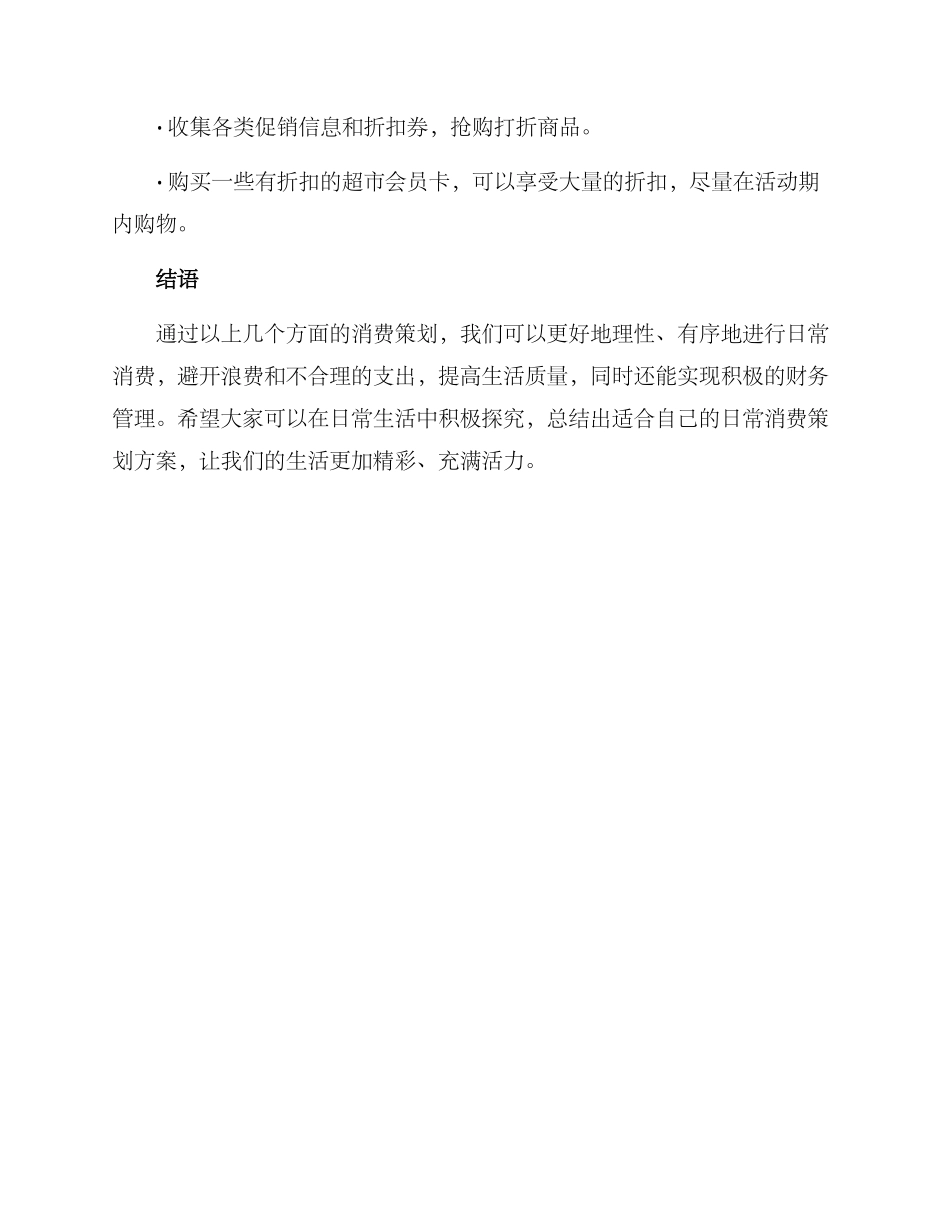 日常消费策划方案_第3页