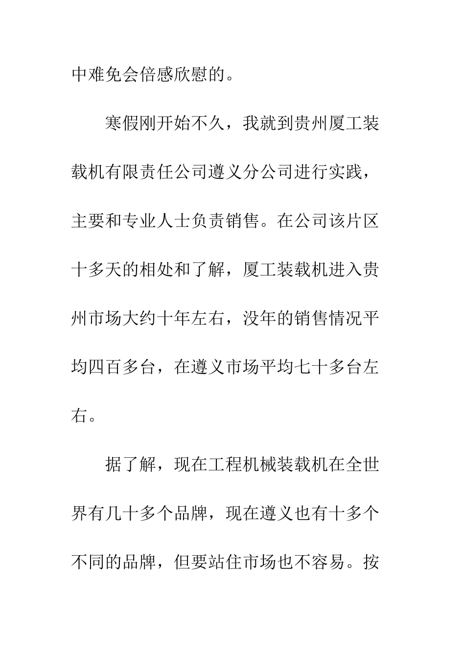 暑假社会实践报告范文售后服务--精编范文_第2页