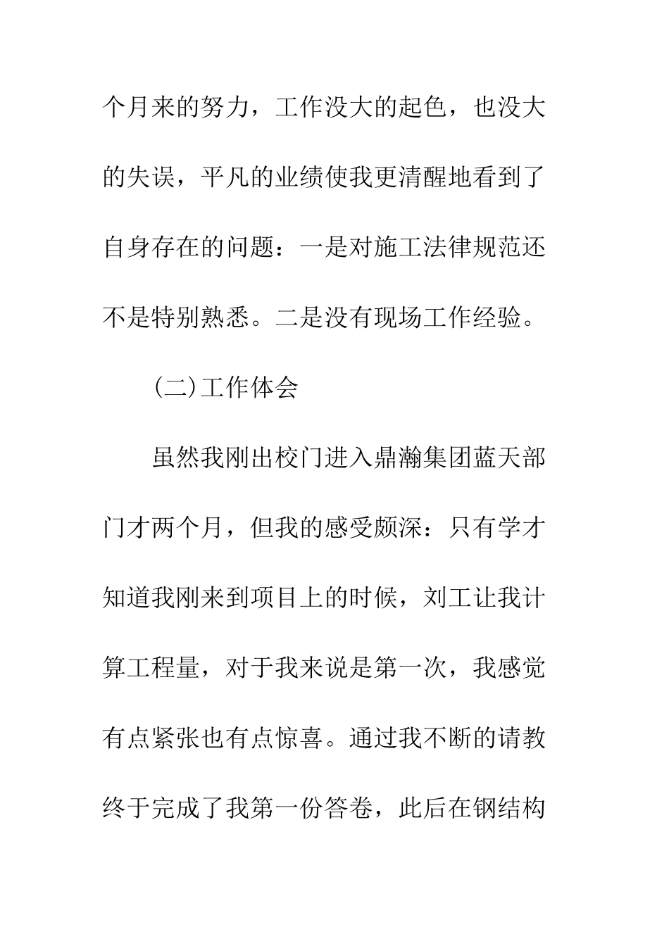 最新公司实习生个人工作总结范文--精选范文_第2页