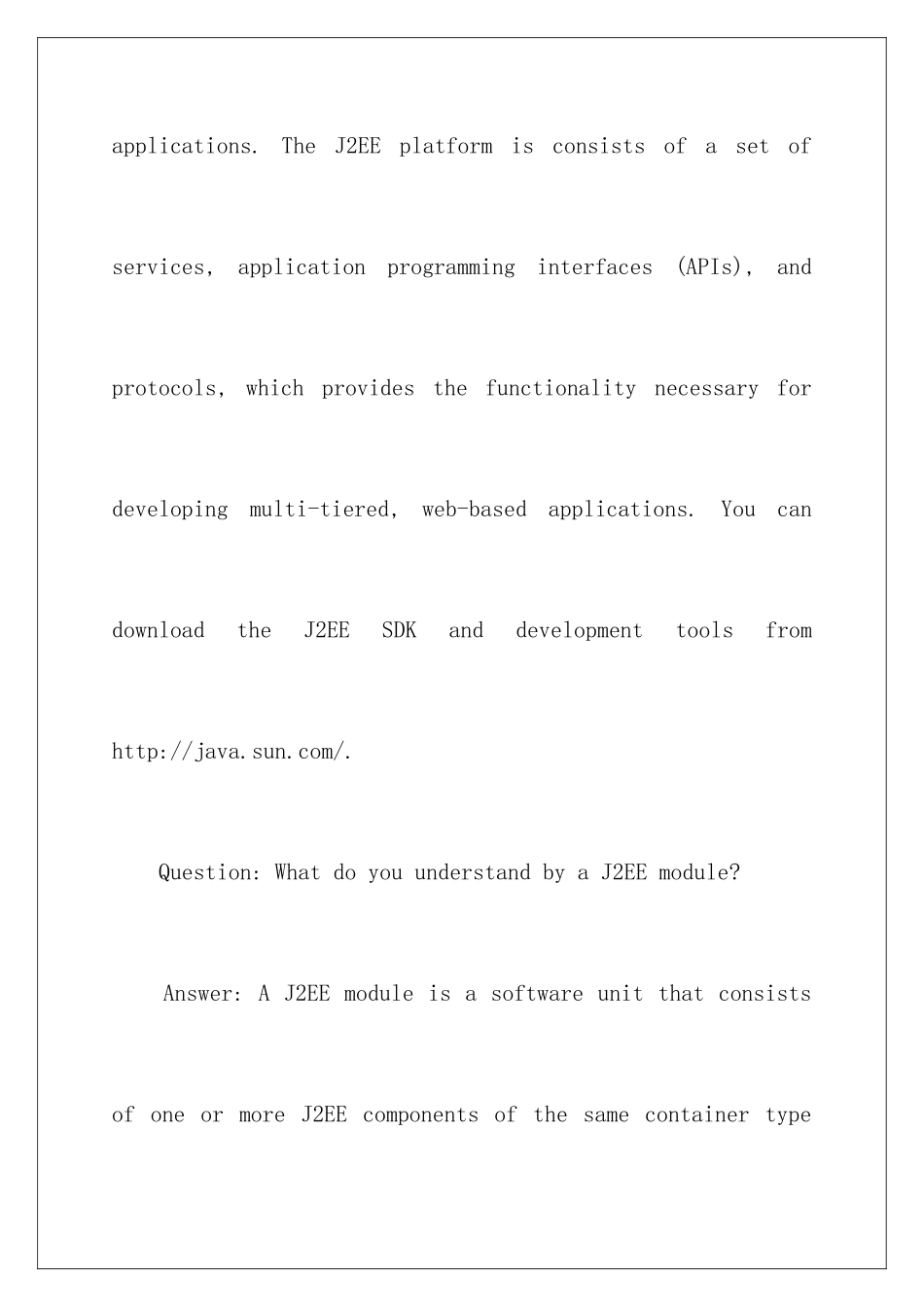 最新国外J2EE工程师面试题_第2页