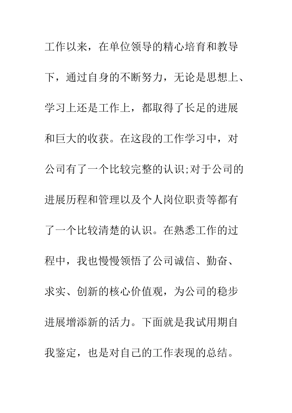 最新客服人员试用期工作总结3篇--精选范文_第2页