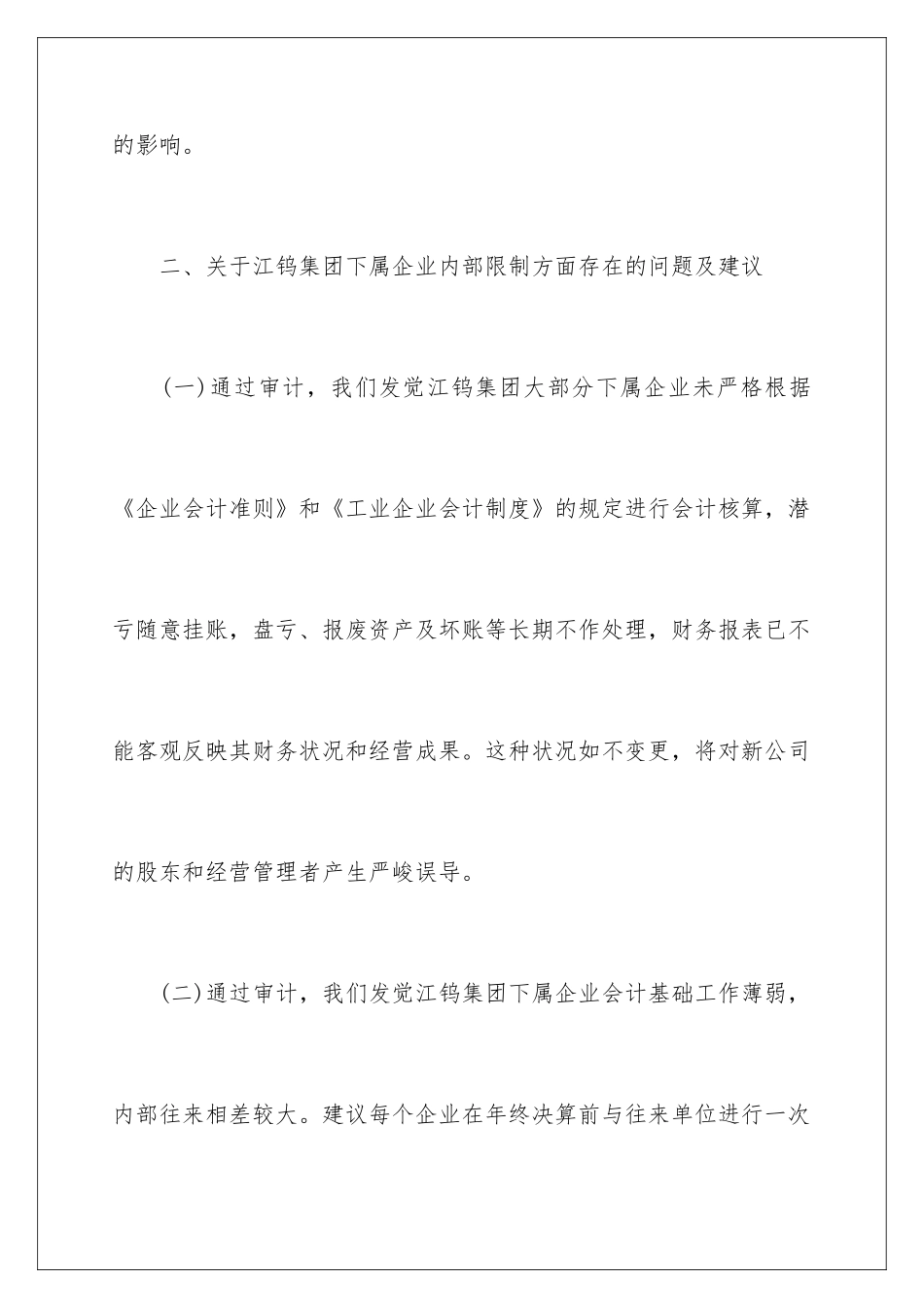 最新审计管理建议书_第2页