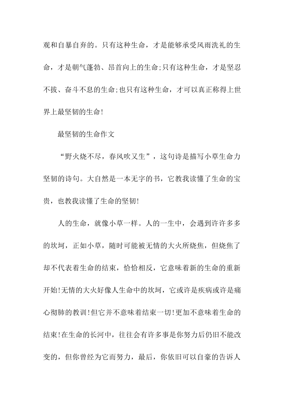 最顽强的生命作文_第3页