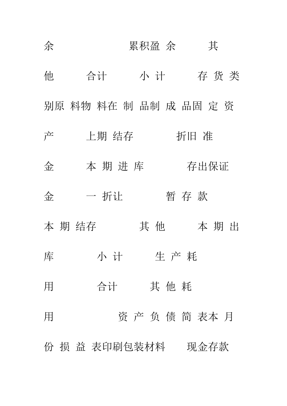 月份财务分析表--精编范文_第2页