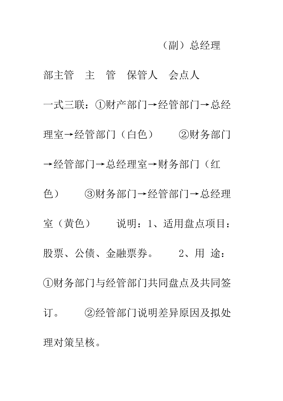 有价证券盘点报告表--精编范文_第2页