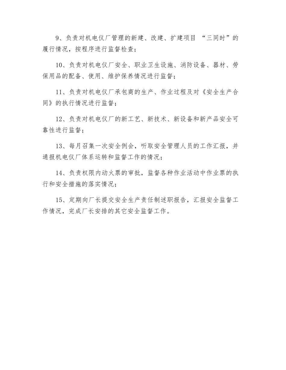 机电仪厂安全总监职责_第2页