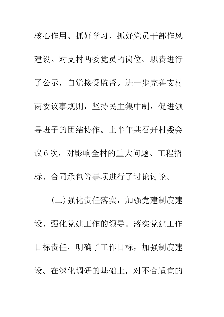 村党支部半年工作总结--精编范文_第3页
