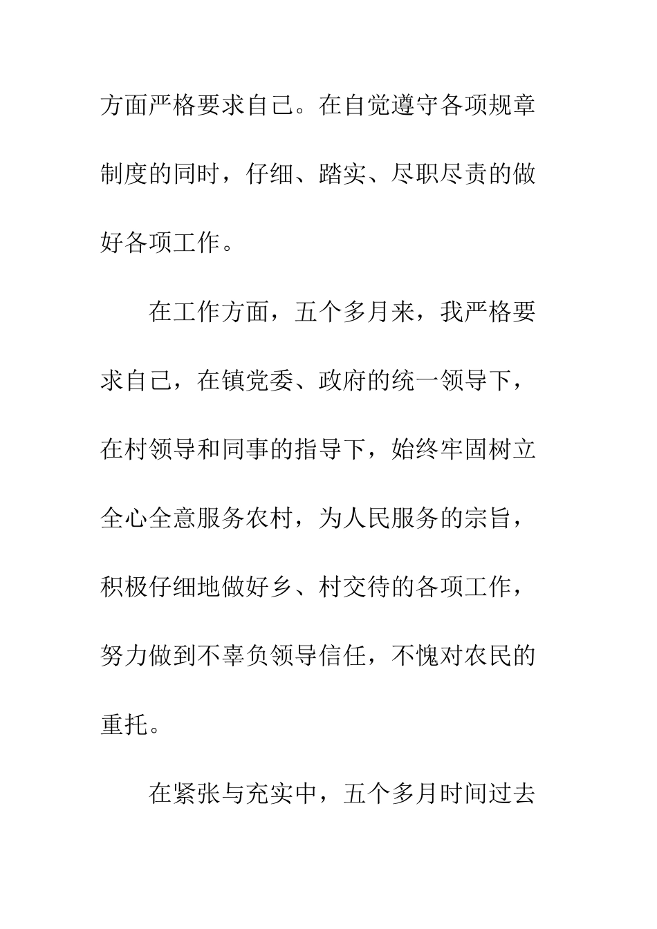 村党支部副书记工作总结--精编范文_第3页