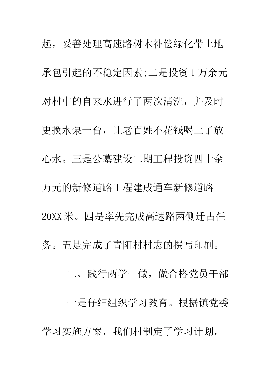 村党支部述职述廉报告--精编范文_第2页