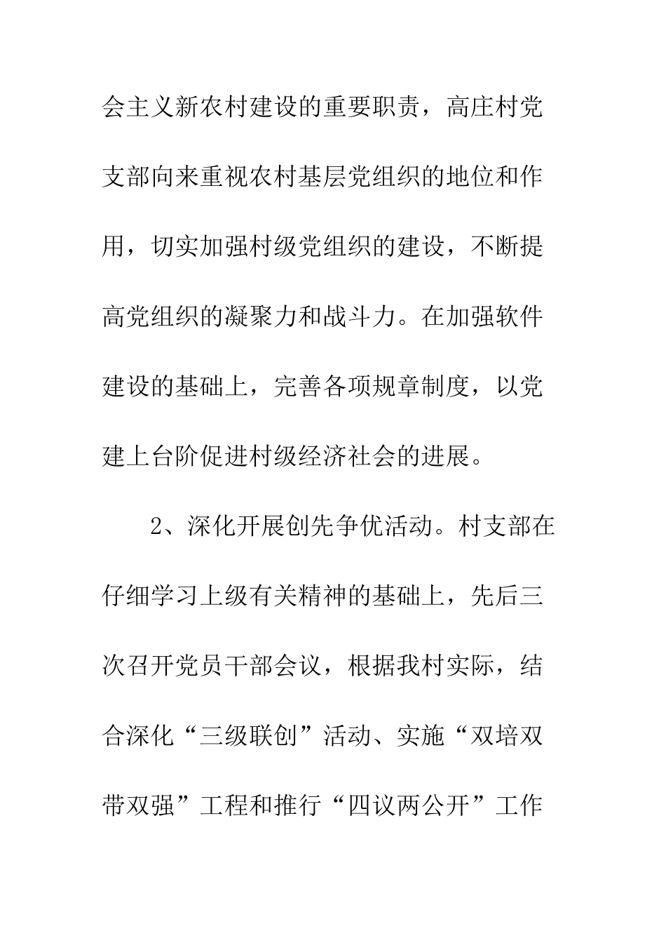 村支部2025年工作总结--精编范文_第3页