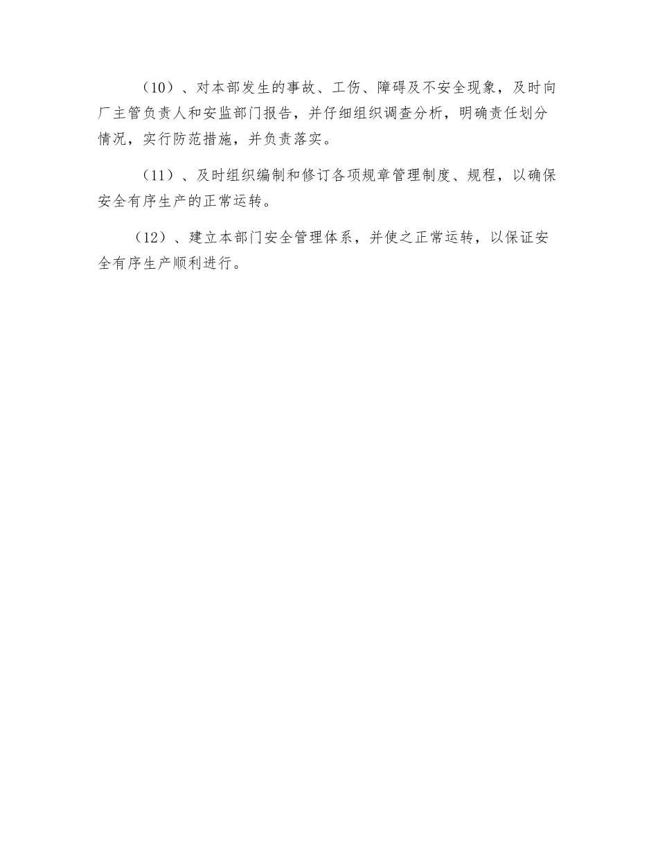 检修部主任安全职责_第2页