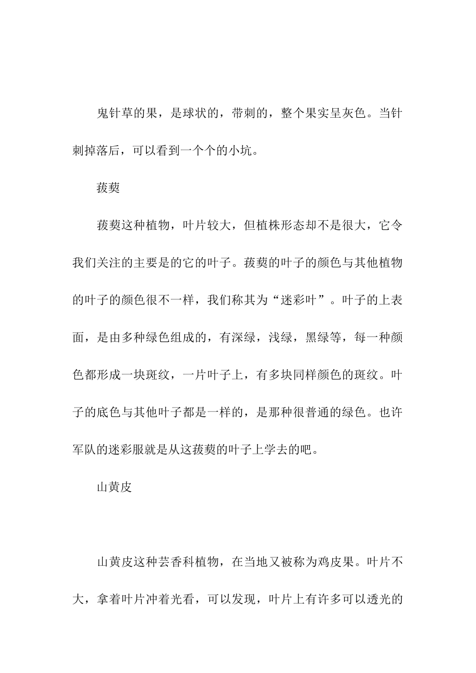 植物考察报告_第3页