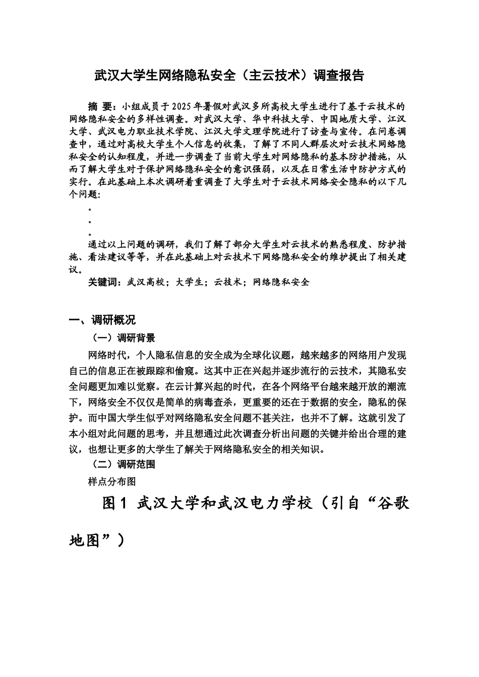 武汉大学生网络隐私安全主云技术调查研究报告样本_第2页