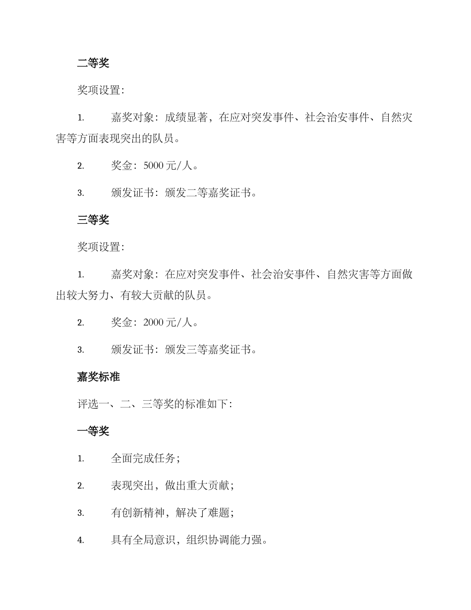 民兵嘉奖方案_第2页