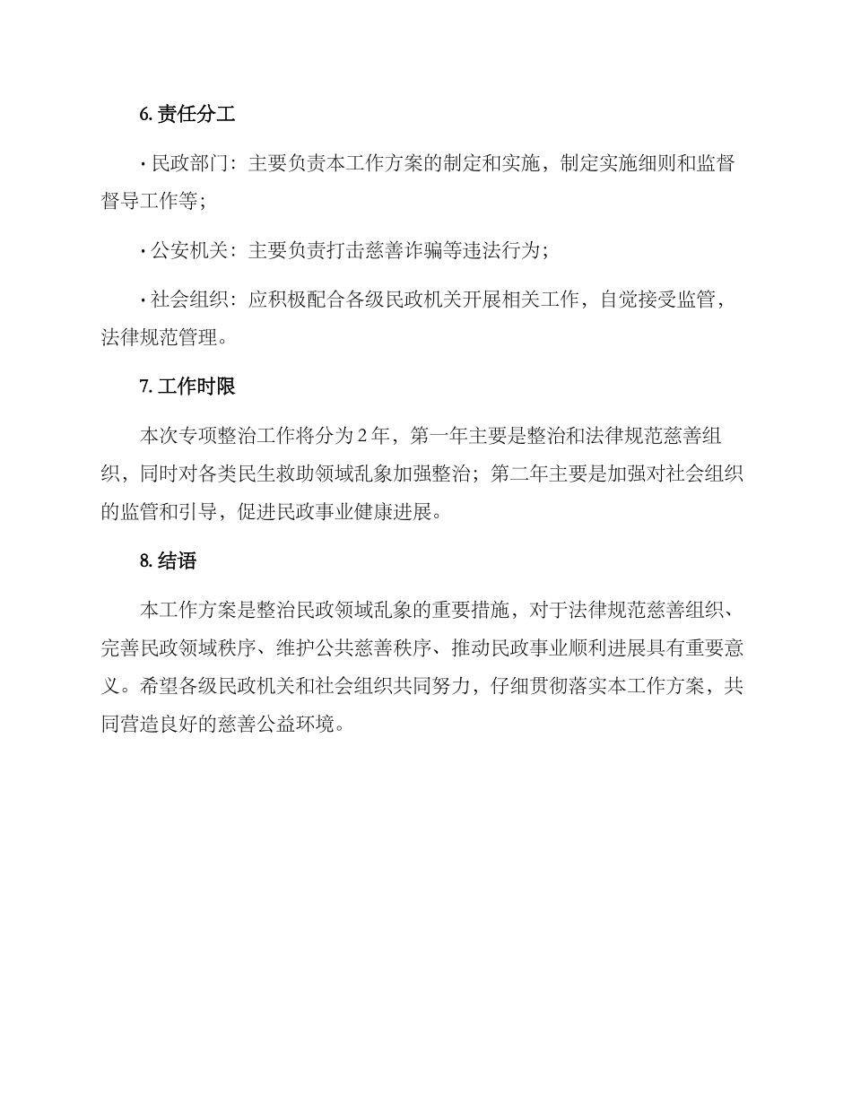 民政专项整治工作方案_第3页