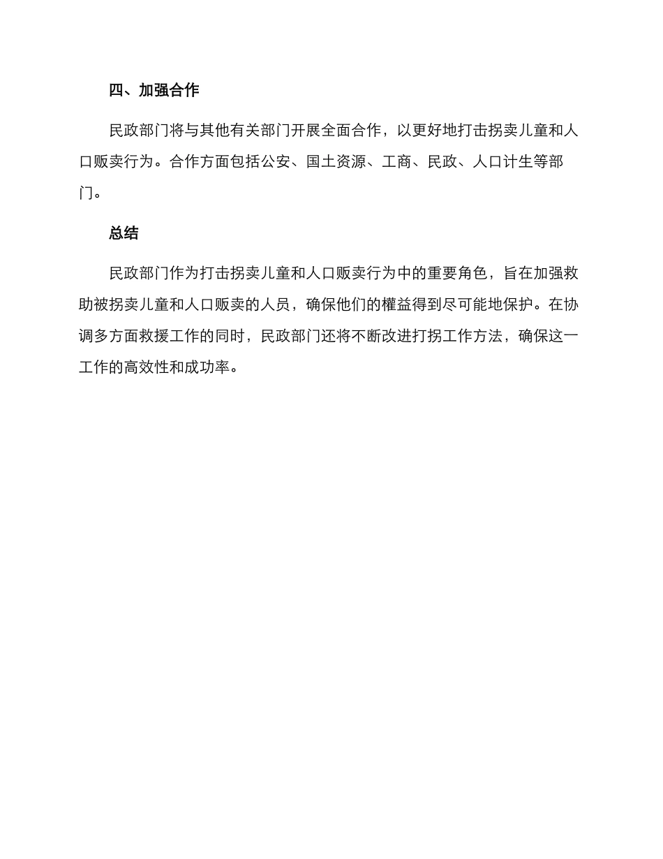 民政打拐行动方案_第2页