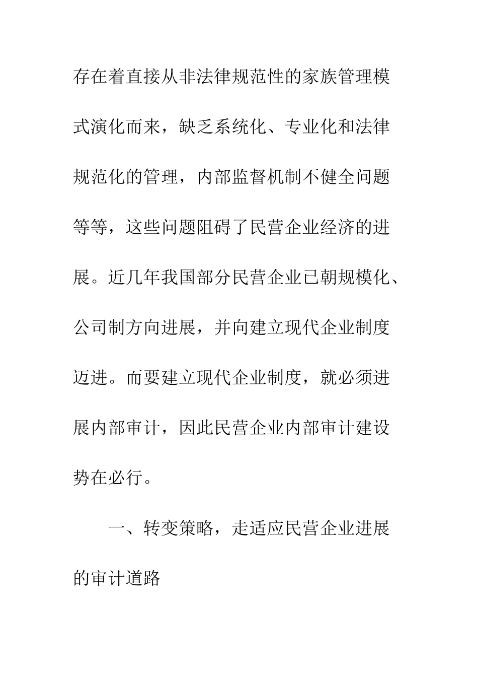 民营企业内部审计管理_第2页