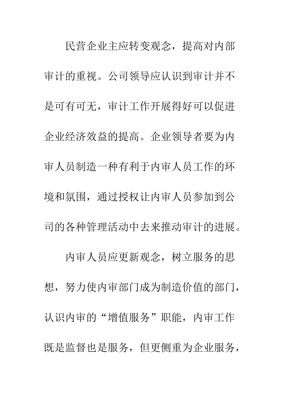 民营企业内部审计管理_第3页
