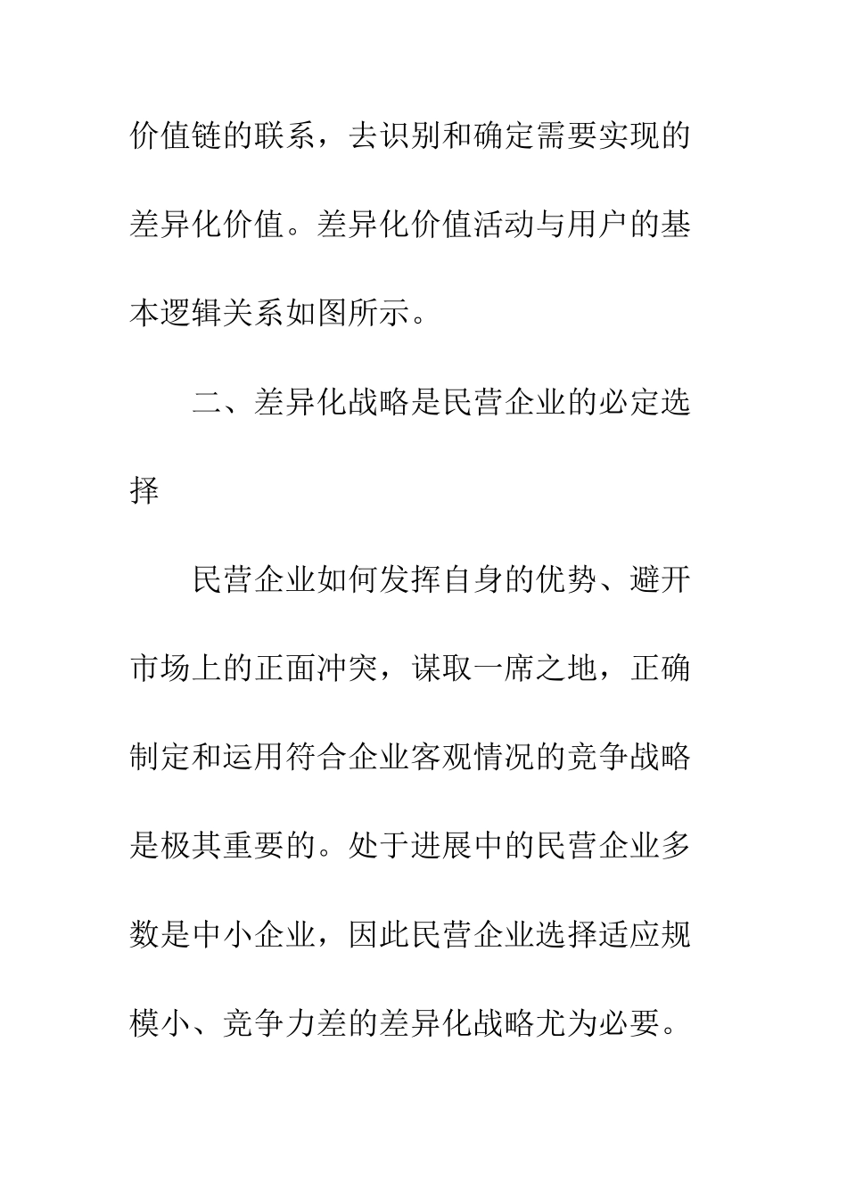 民营企业执行差异化策略_第3页