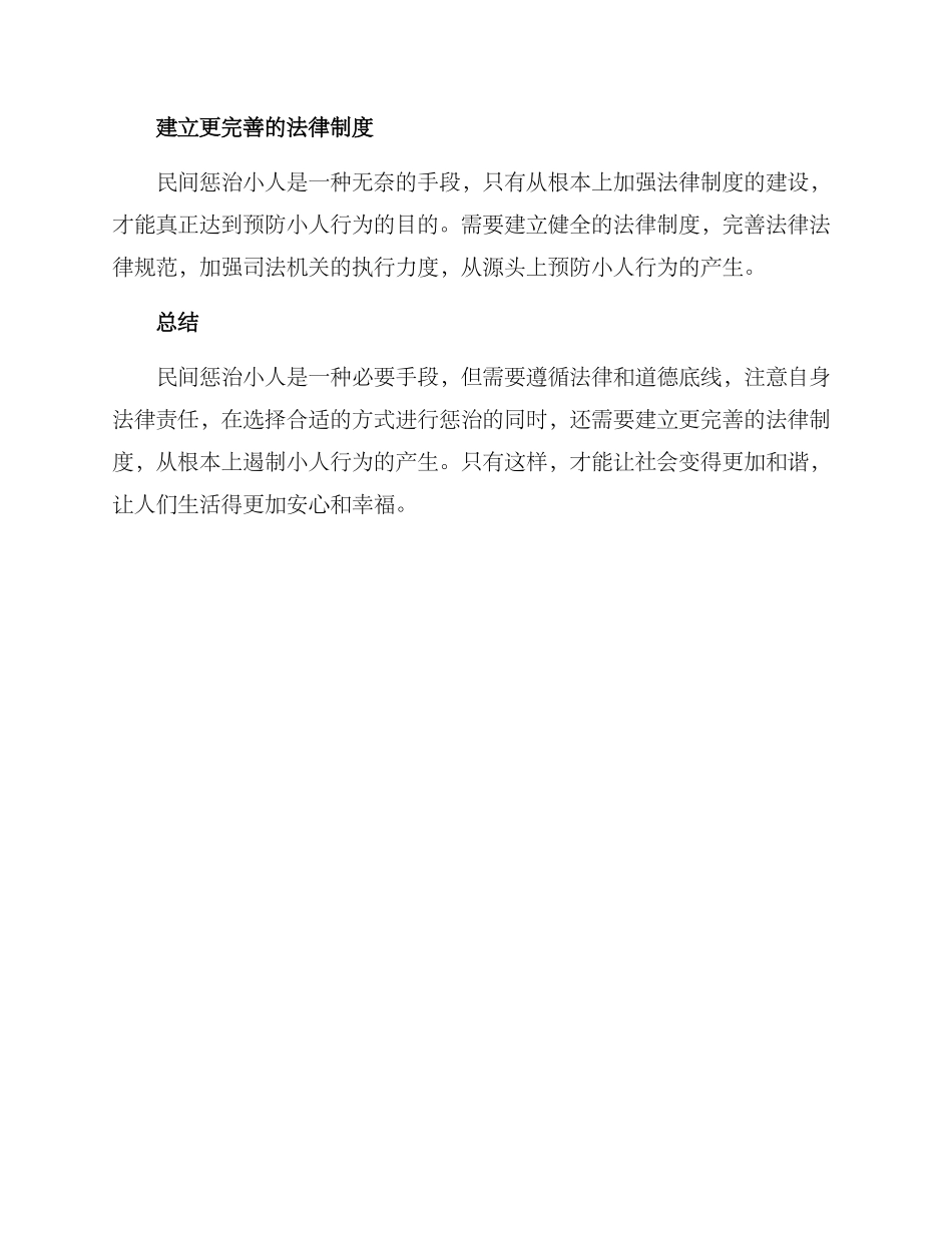 民间惩治小人方案_第3页
