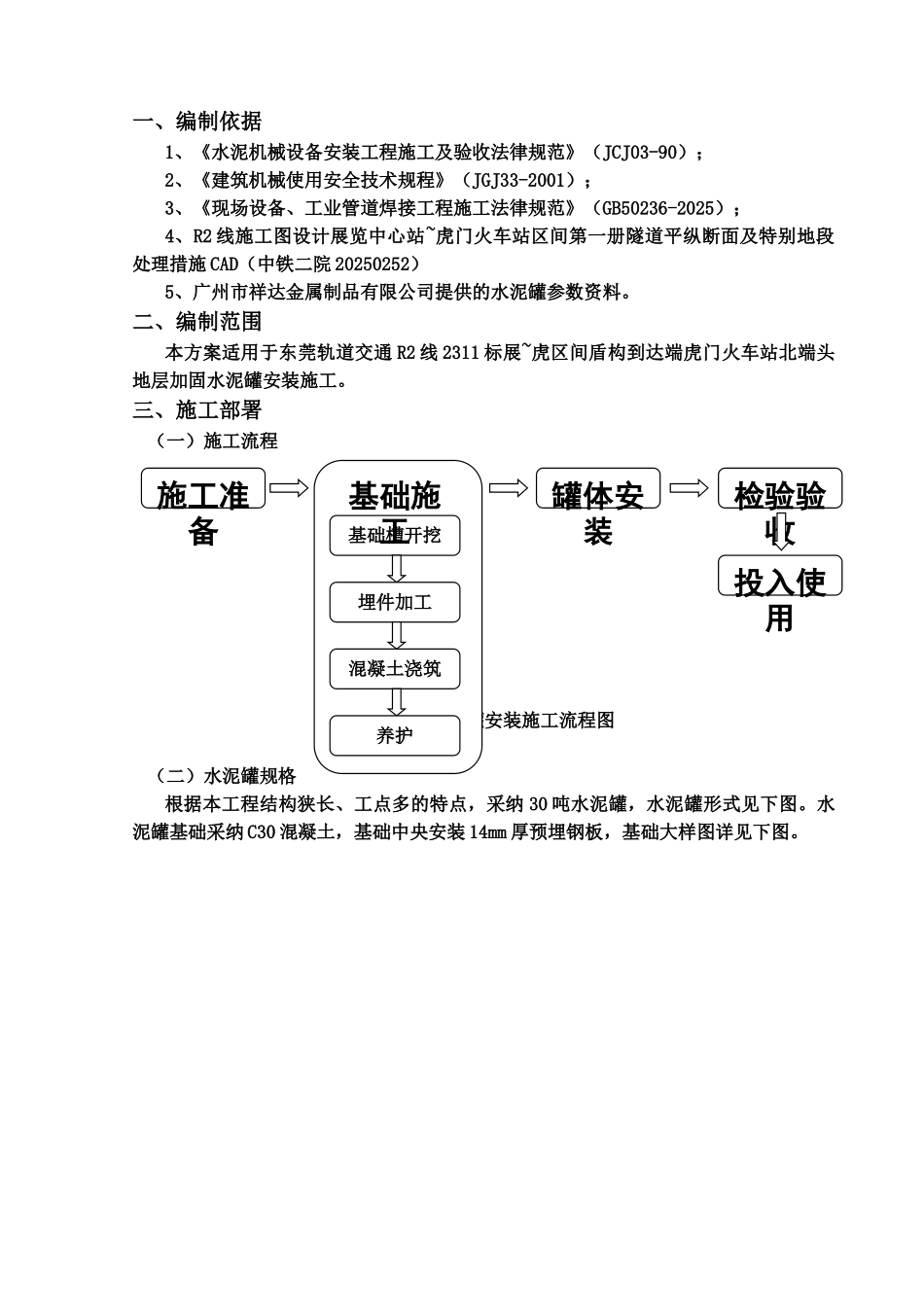 水泥罐安装技术方案样本_第3页