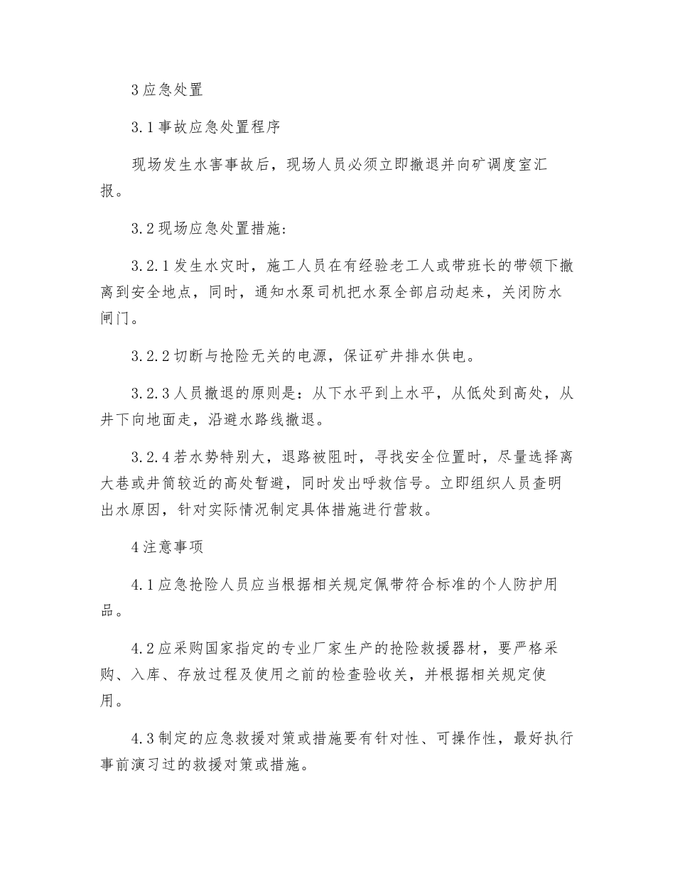 水灾事故应急救援现场预案_第2页