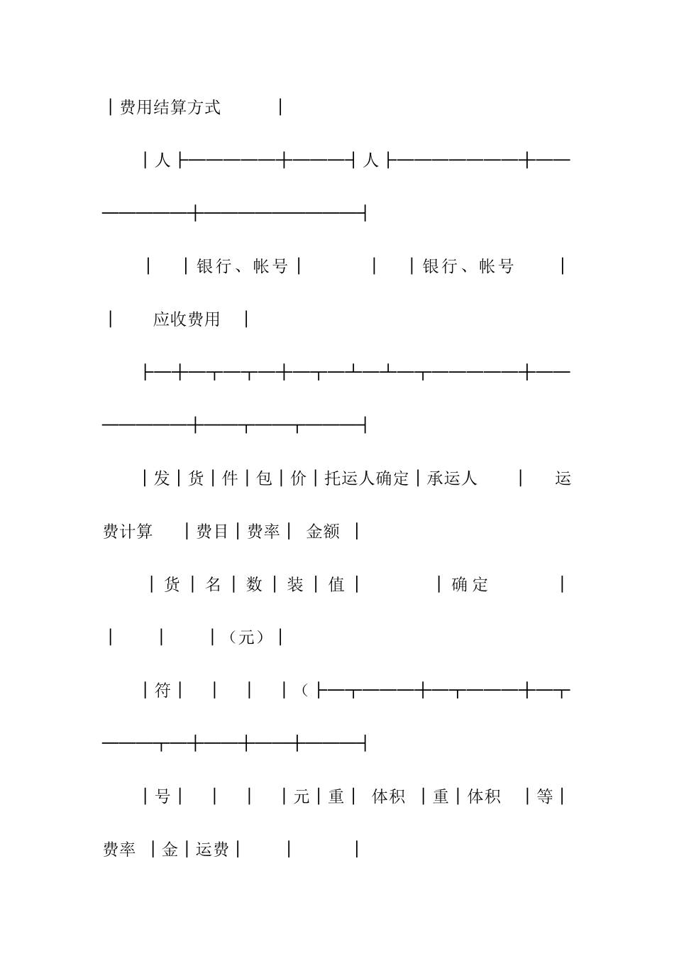 水路货物运单-2_第3页