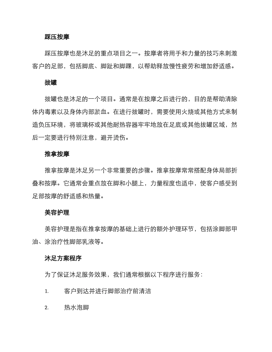 沐足方案格式_第2页