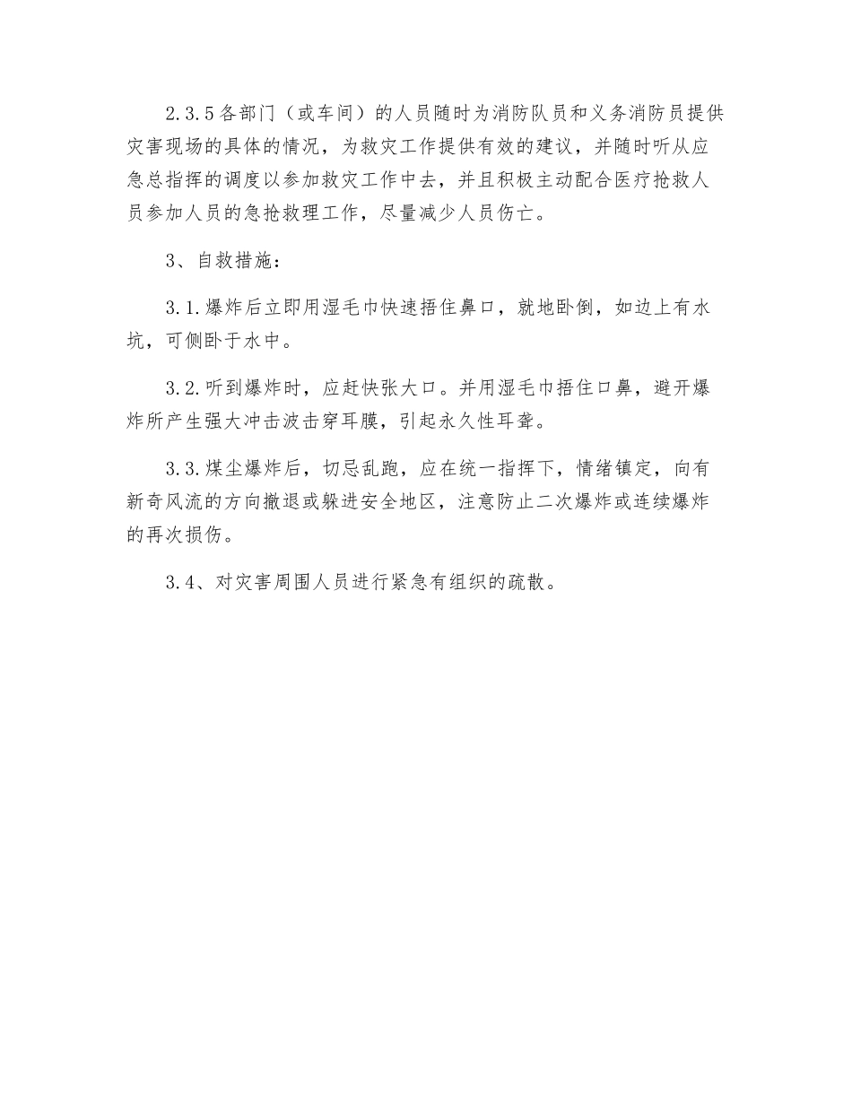 洗选厂爆炸事故应急预案_第3页